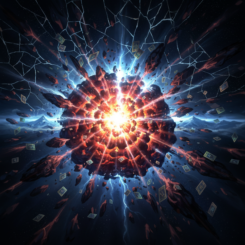 The Shattering — the cataclysm that split Aetheria